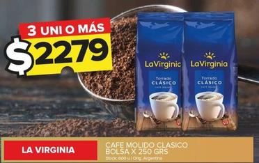 Oferta de La Virginia - Café Molido Clasico Bolsa  por $2279 en Carrefour Maxi