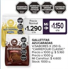 Oferta de Carrefour - Gallettas Azucaradas por $1290 en Carrefour Maxi