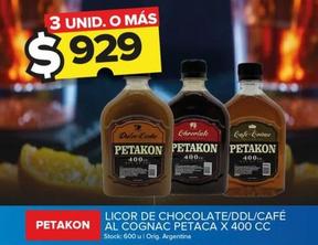 Oferta de Petakon - Licor De Chocolate por $929 en Carrefour Maxi