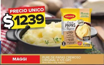 Oferta de Maggi - Pure De Papas Cremoso Original por $1239 en Carrefour Maxi