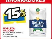 Oferta de Nobleza Gaucha - Yerba Mate Suave en Carrefour Maxi