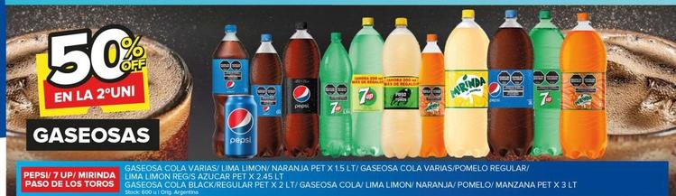 Oferta de Pepsi - Gaseosa Cola en Carrefour Maxi