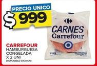 Oferta de Carrefour - Hamburguesa Congelada por $999 en Carrefour Maxi