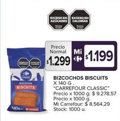Oferta de Bizcocho por $1299 en Carrefour Maxi