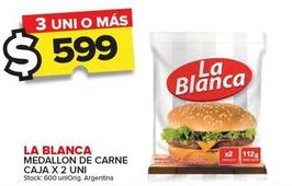 Oferta de La Blanca - Medallon De Carne por $599 en Carrefour Maxi