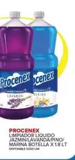 Oferta de Procenex - Limpiador Liquido Jazmin/Lavanda/Pino/Marina  en Carrefour Maxi