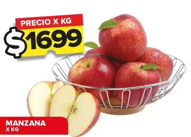 Oferta de Manzana por $1699 en Carrefour Maxi