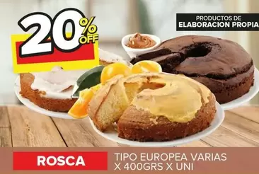 Oferta de Rosca Europea en Carrefour Maxi